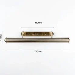 Aplique Lindby Joely, 73cm, latón, metal, E14