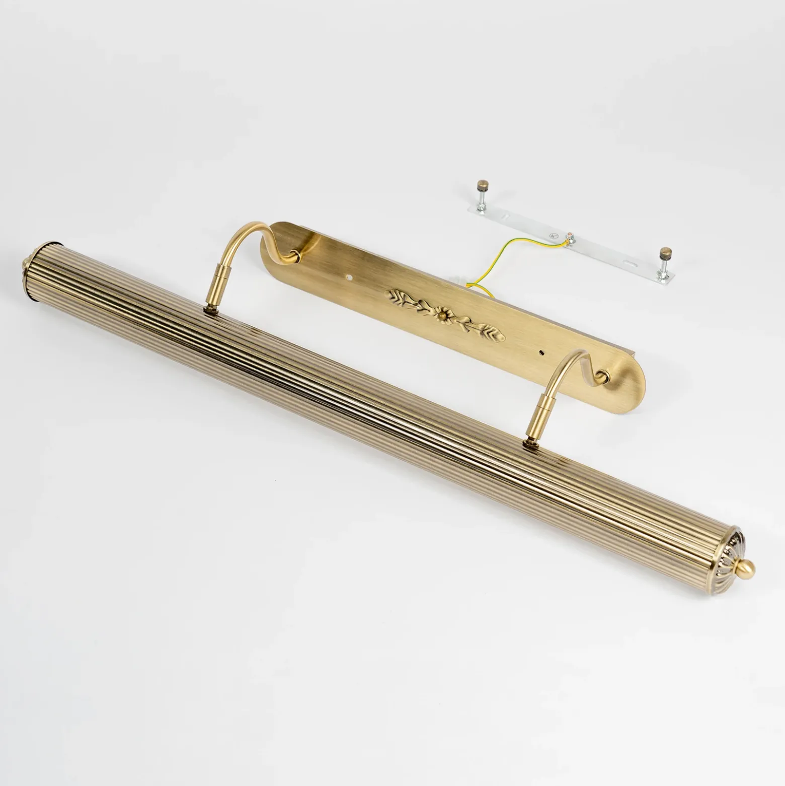 Aplique Lindby Joely, 73cm, latón, metal, E14