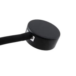 Aplique Lindby Jyla, negro mate, GX53, brazo flexible, enchufe