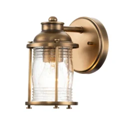 Aplique para baño Ashland Bay, 1 luz, latón, IP44