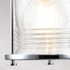Aplique para baño Ashland Bay, 4 luces, cromo