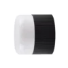 Aplique para baño Globen Lighting «Hubble 12», negro, Ø 12 cm