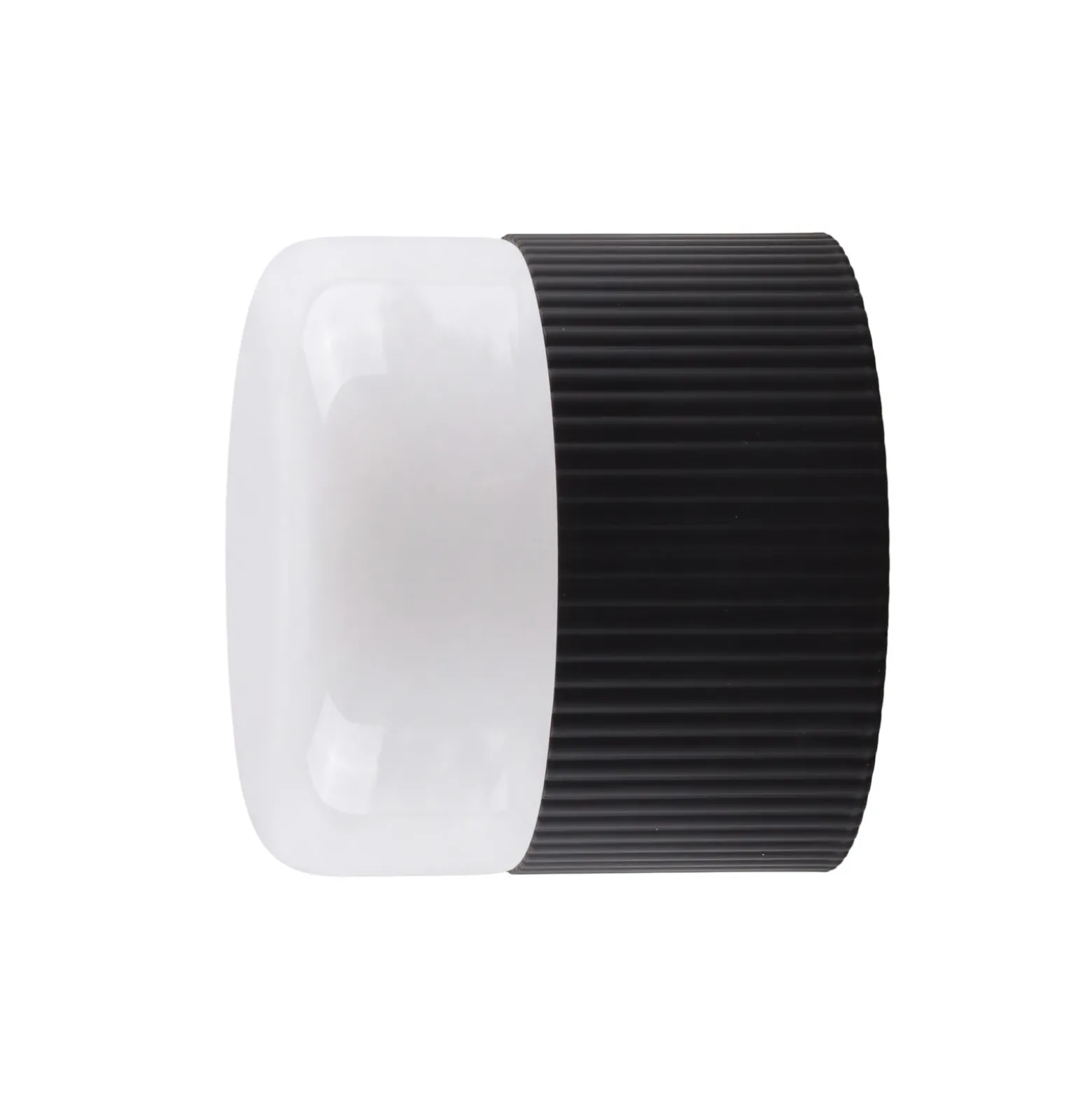 Aplique para baño Globen Lighting «Hubble 12», negro, Ø 12 cm