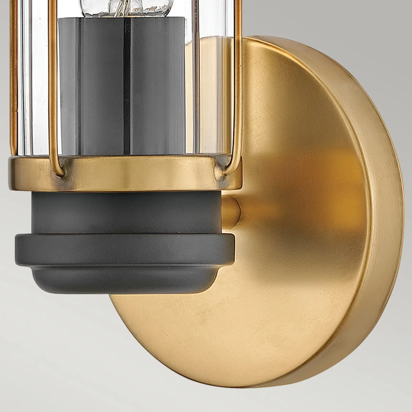Aplique para baño, latón, 1 luz, altura 35 cm