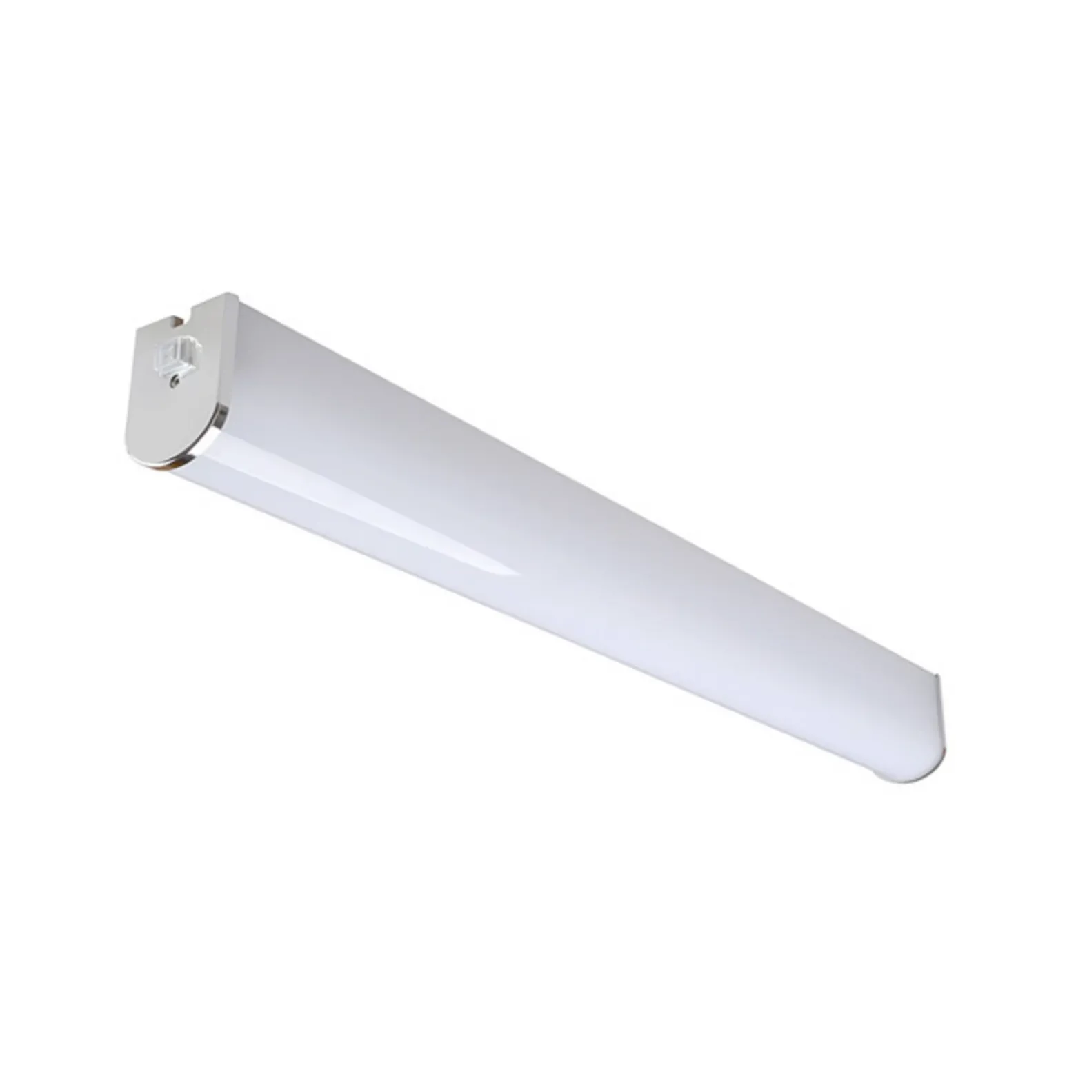 Aplique para baño LED Lind IP44 4.000 K cromo/blanco