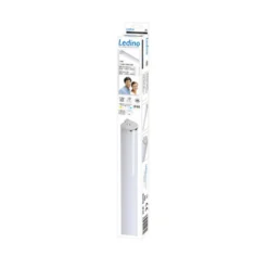 Aplique para baño LED Lind IP44 4.000 K cromo/blanco