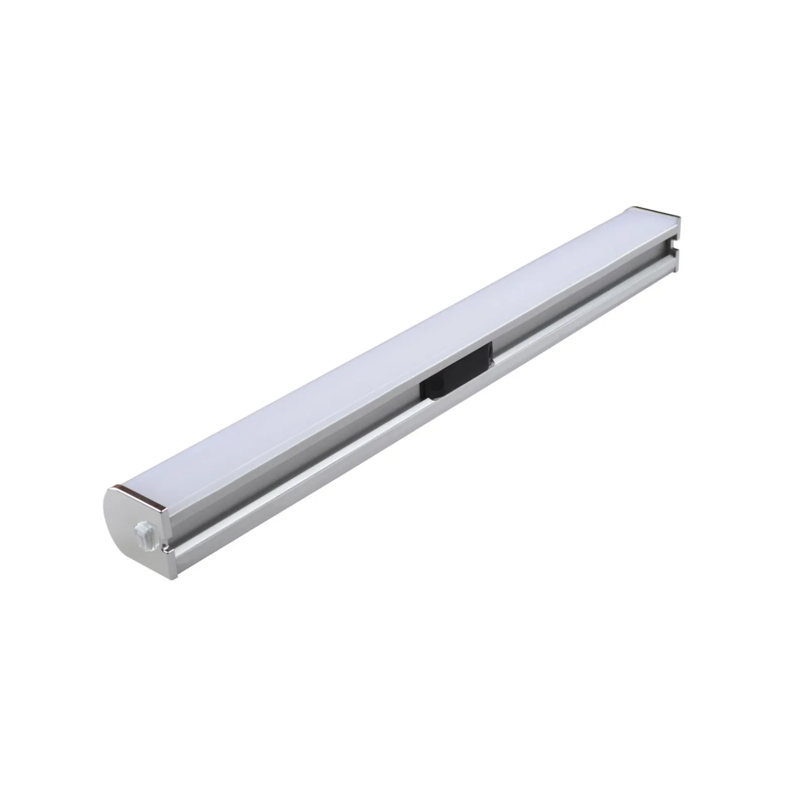 Aplique para baño LED Lind IP44 4.000 K cromo/blanco