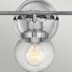Aplique para baño Poppy, 3 luces, cromo