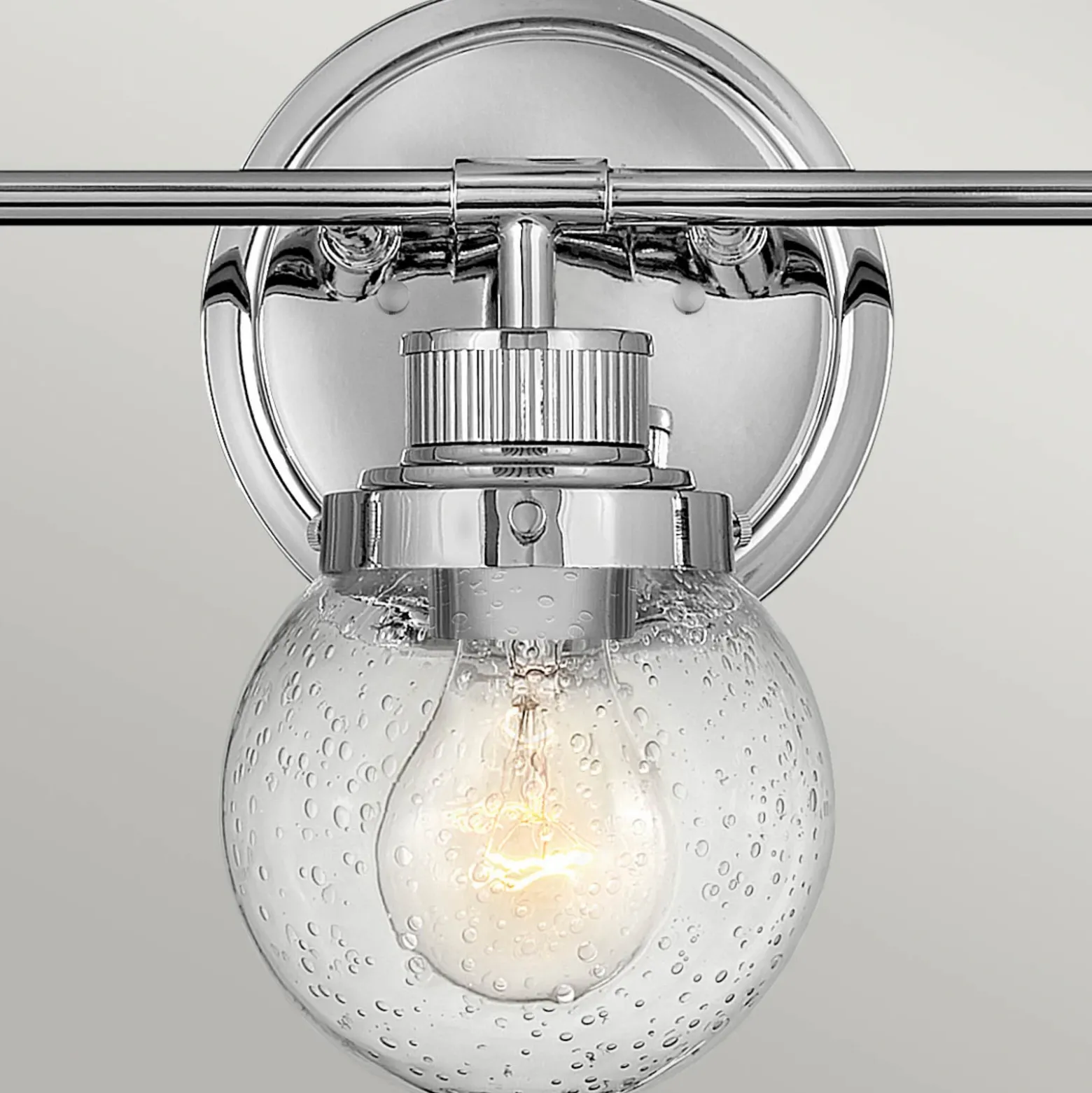 Aplique para baño Poppy, 3 luces, cromo