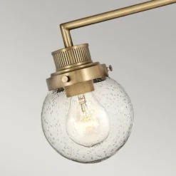 Aplique para baño Poppy, 3 luces, latón