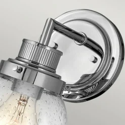 Aplique para baño Poppy, 1 luz, cromo