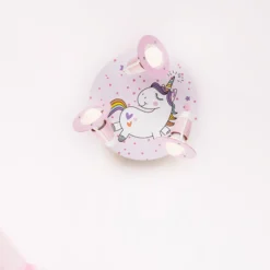 Aplique redondo Unicornio Babsy 3 luces