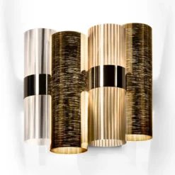 Aplique Slamp La Lollo, color dorado