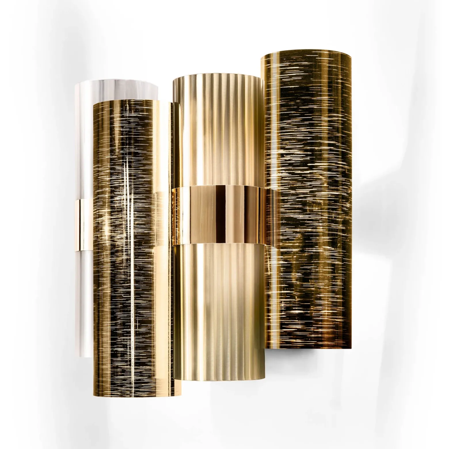 Aplique Slamp La Lollo, color dorado