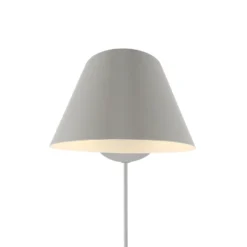 Aplique Stay Short con enchufe, gris