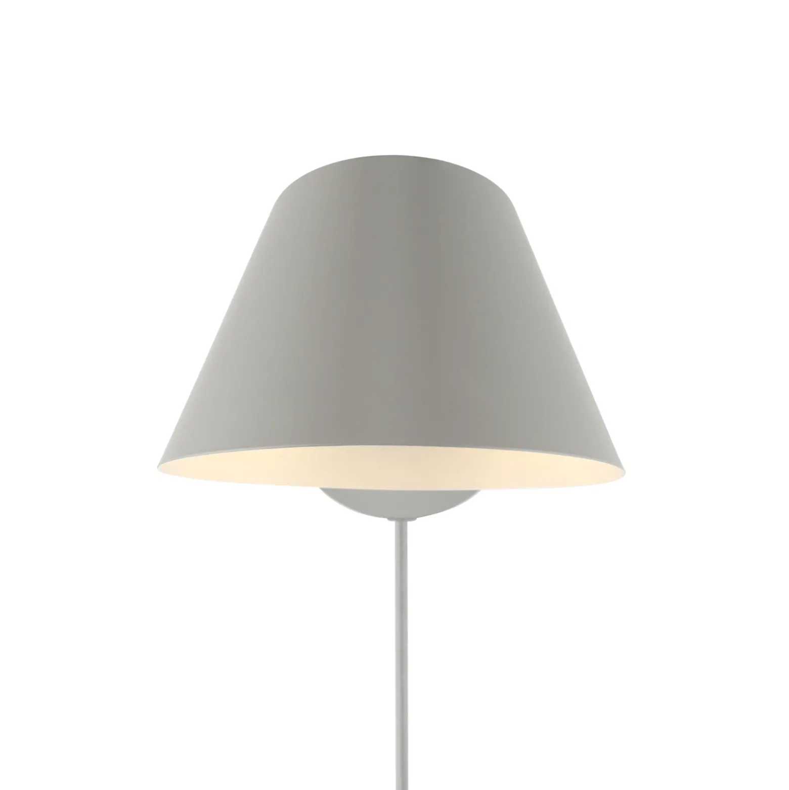 Aplique Stay Short con enchufe, gris