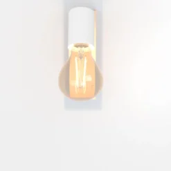 Aplique Townshend 3 de madera, blanco