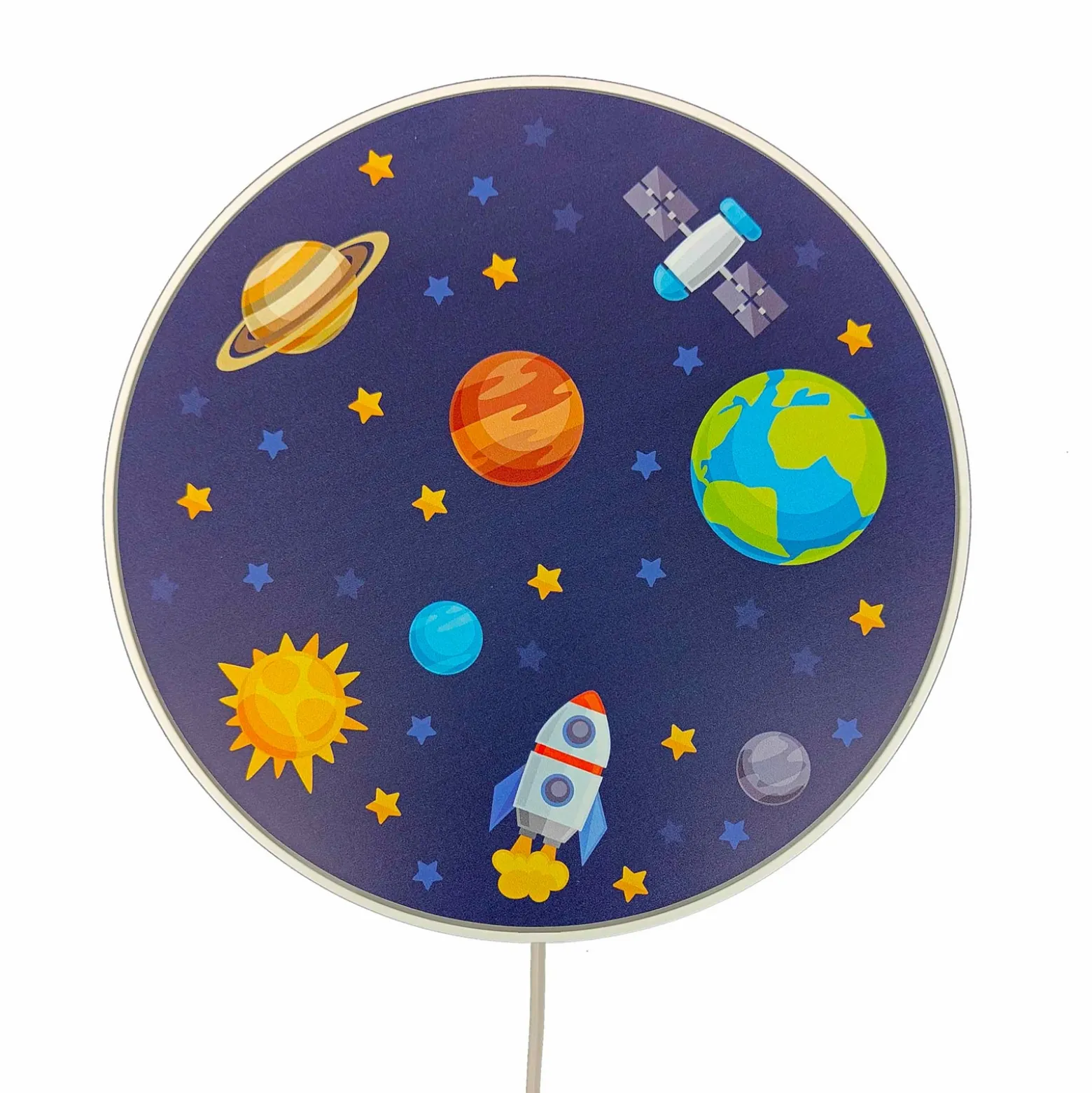 Aplique Universo con enchufe