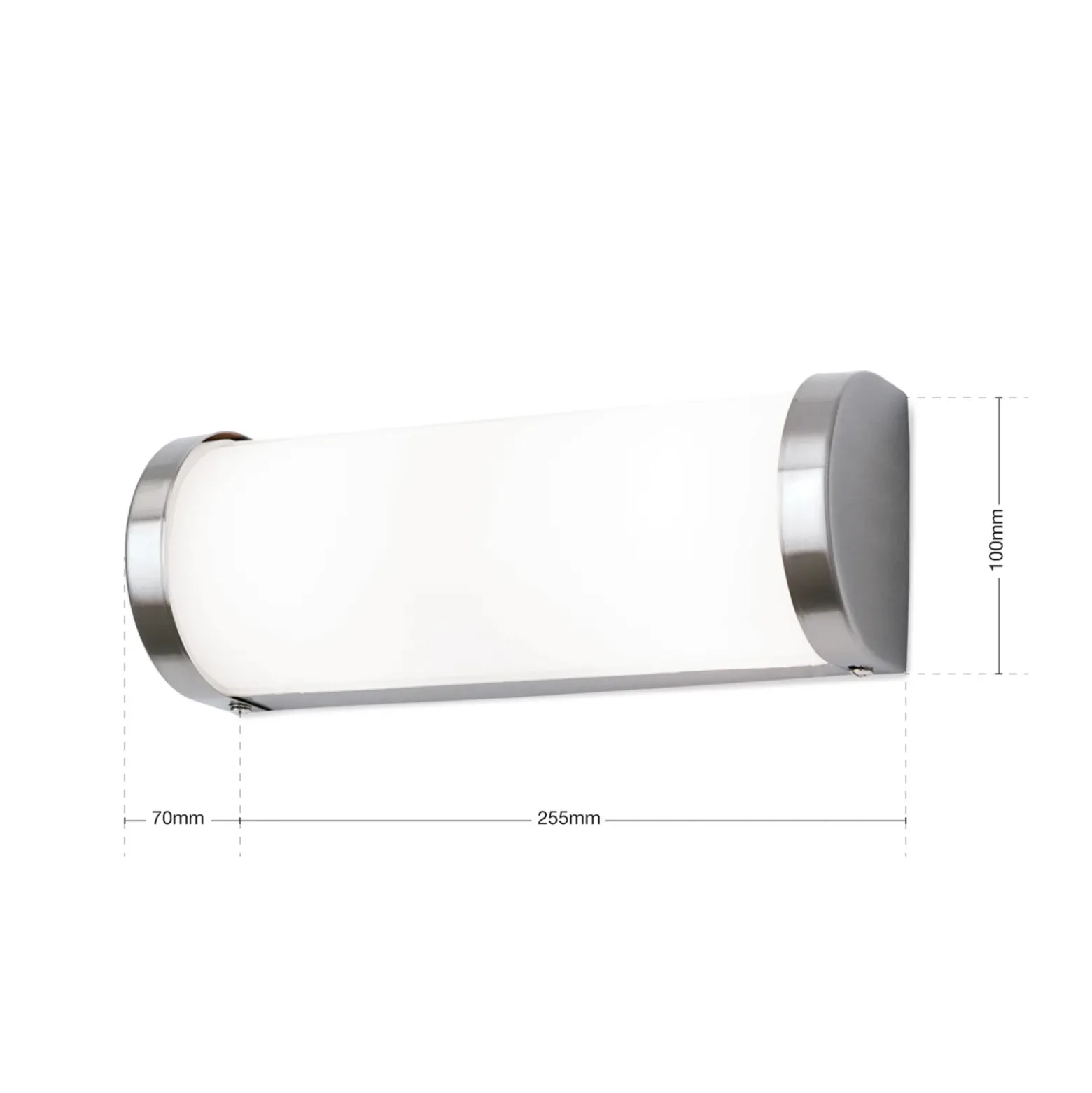 Aplique VETI en diseño exclusivo - 25,5 cm, niquel