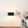 Aplique Xera, oval, negro