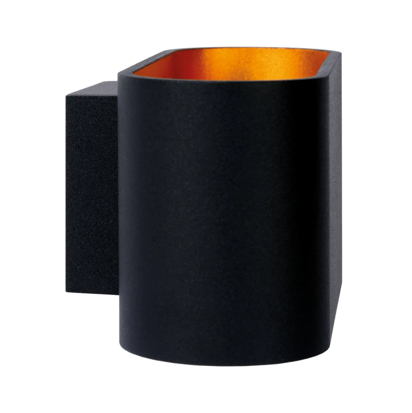 Aplique Xera, oval, negro