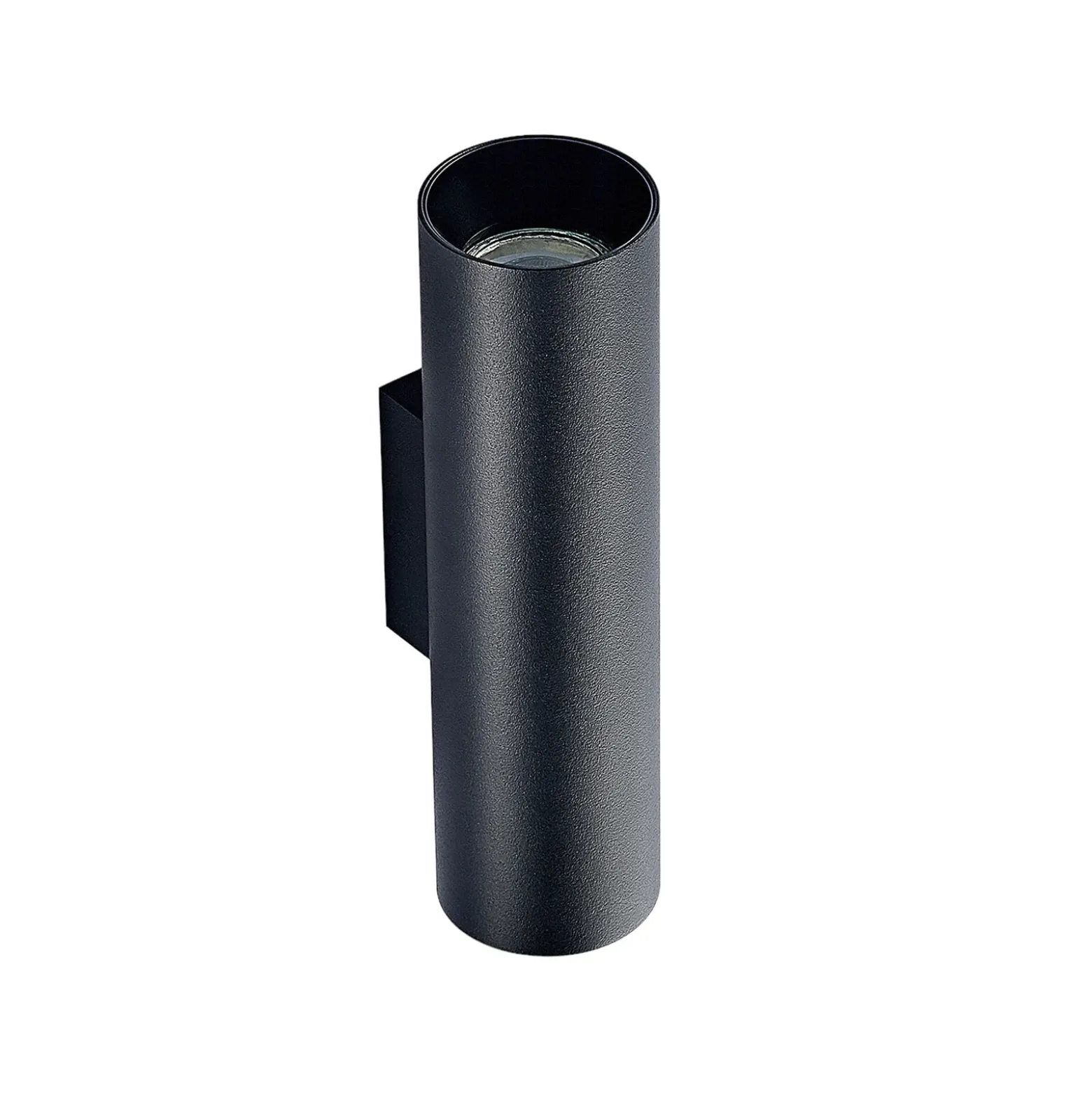 Arcchio Aplique de pared Brinja, negro, metal, arriba/abajo, GU10