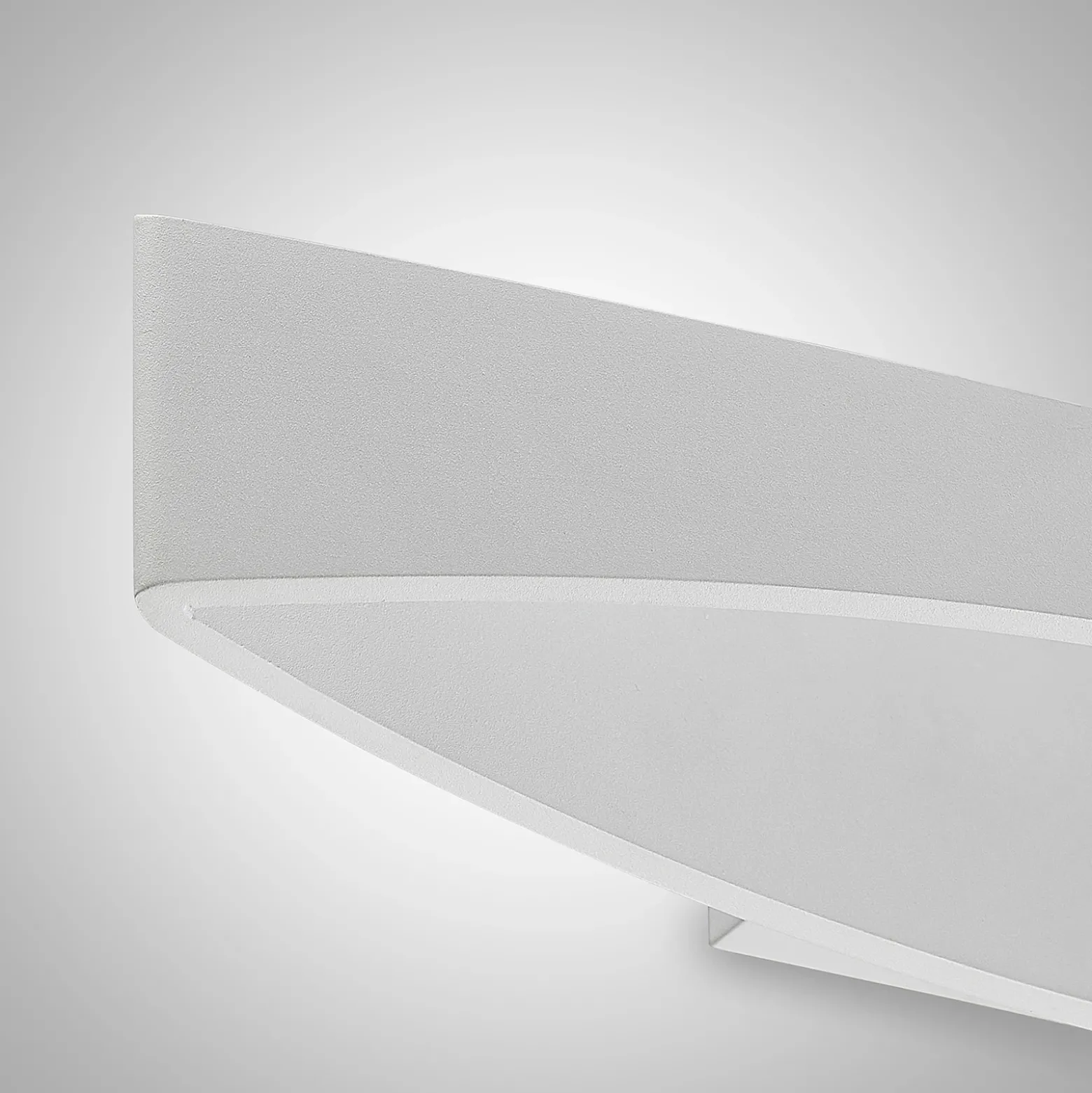Arcchio Aplique de pared LED Jelle, 44 cm, blanco, metal, arriba/abajo