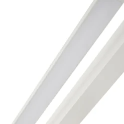 Arcchio Aplique de pared LED Jora, 60 cm, blanco, orientable, IP44