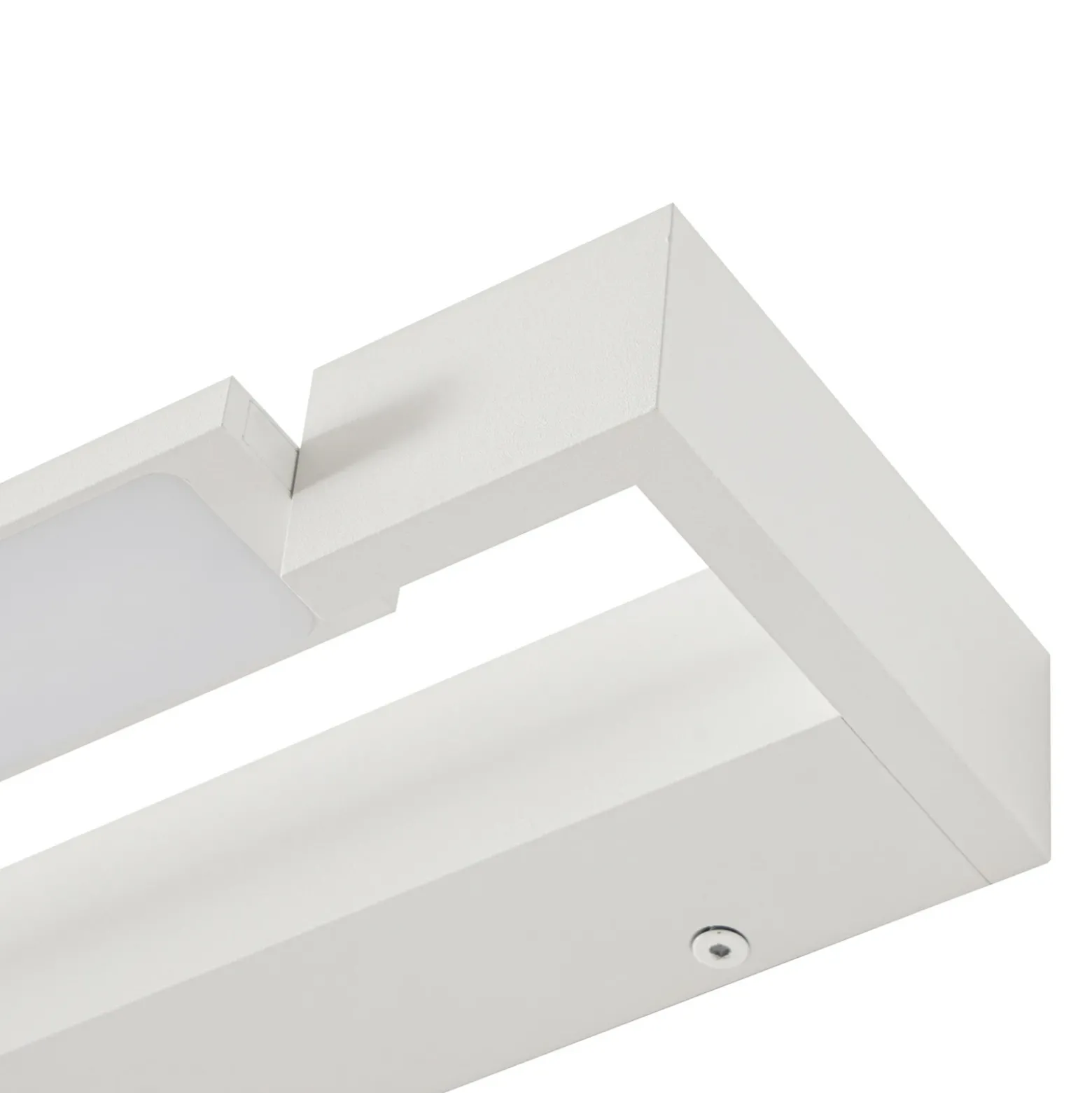 Arcchio Aplique de pared LED Jora, 60 cm, blanco, orientable, IP44