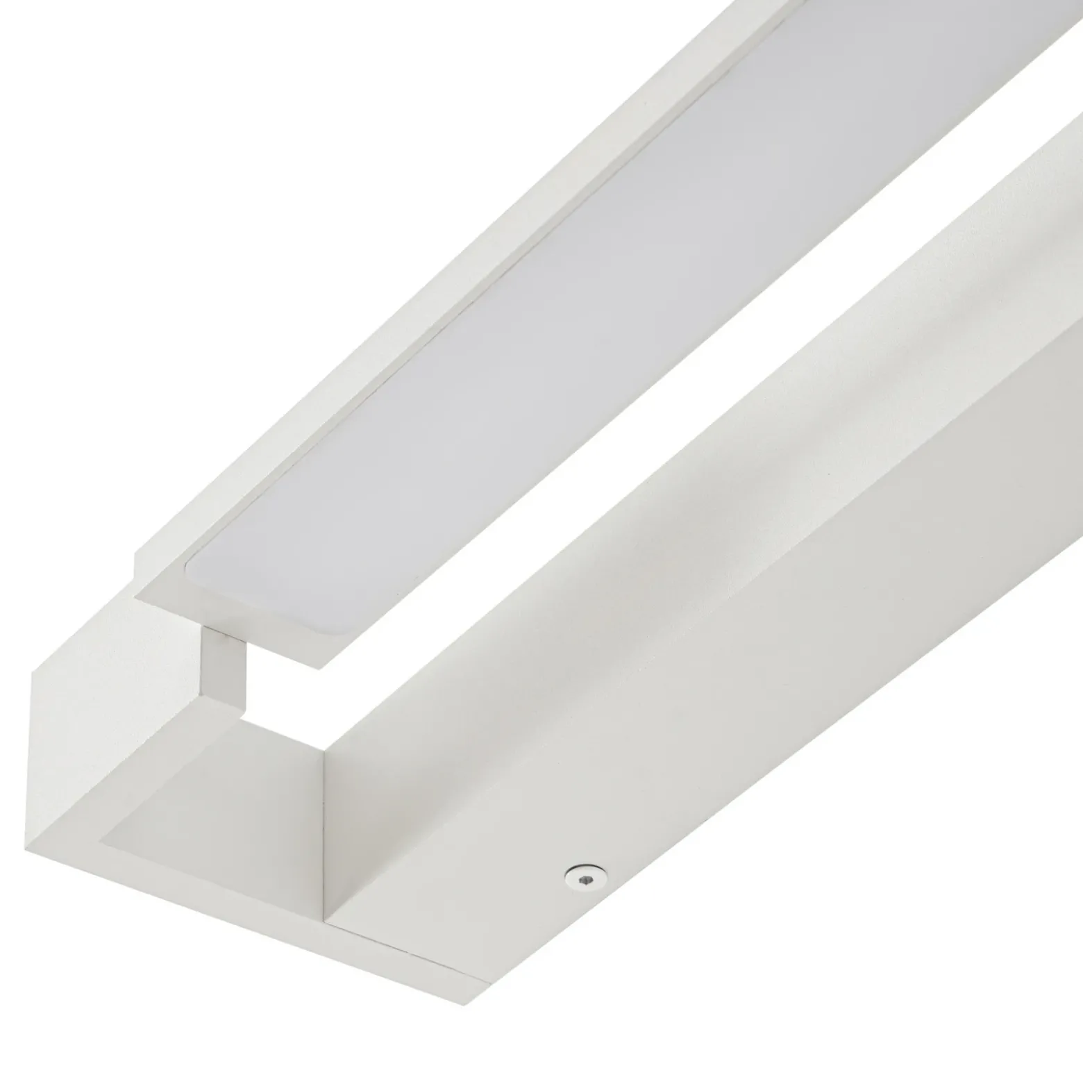 Arcchio Aplique de pared LED Jora, 60 cm, blanco, orientable, IP44