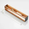 Arcchio Aplique de pared LED Karam, 53 cm, negro, metal, arriba/abajo