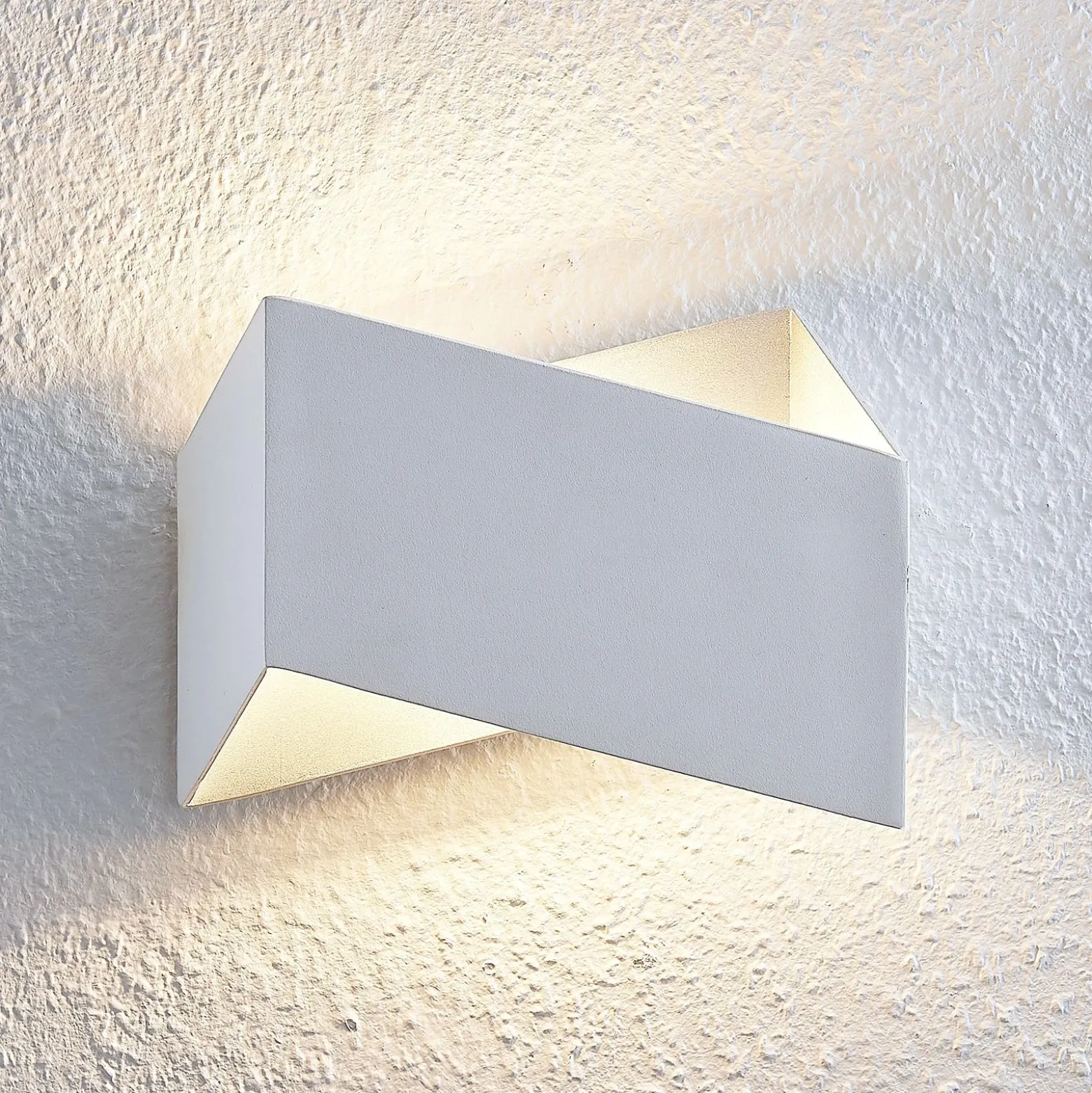 Arcchio Assona aplique, blanco-plata