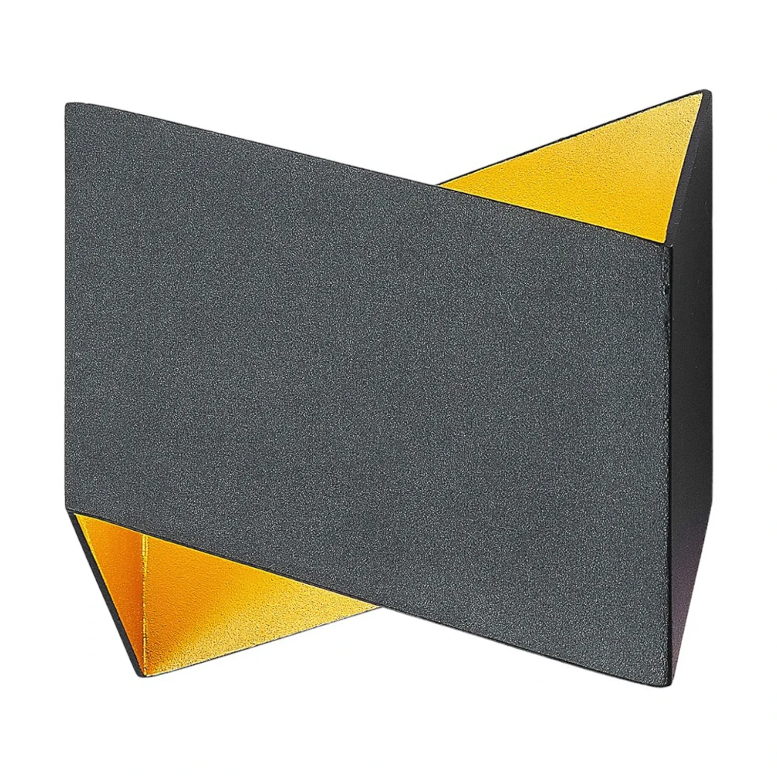 Arcchio Assona aplique, negro-oro