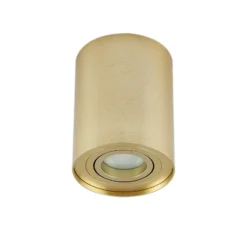Arcchio downlight de techo Jolina, redondo, dorado, 13 cm, metal