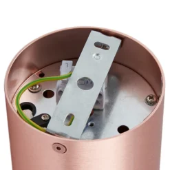 Arcchio downlight de techo Jolina, redondo, cobre, 13 cm, metal