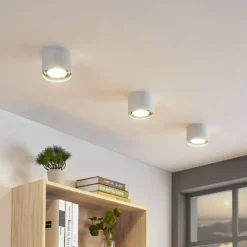 Arcchio downlight de techo Mabel, Ø 12 cm, blanco, metal, GU10
