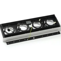 Arcchio downlight de techo Ronka, 65 cm, 4 luces, blanco, GU10