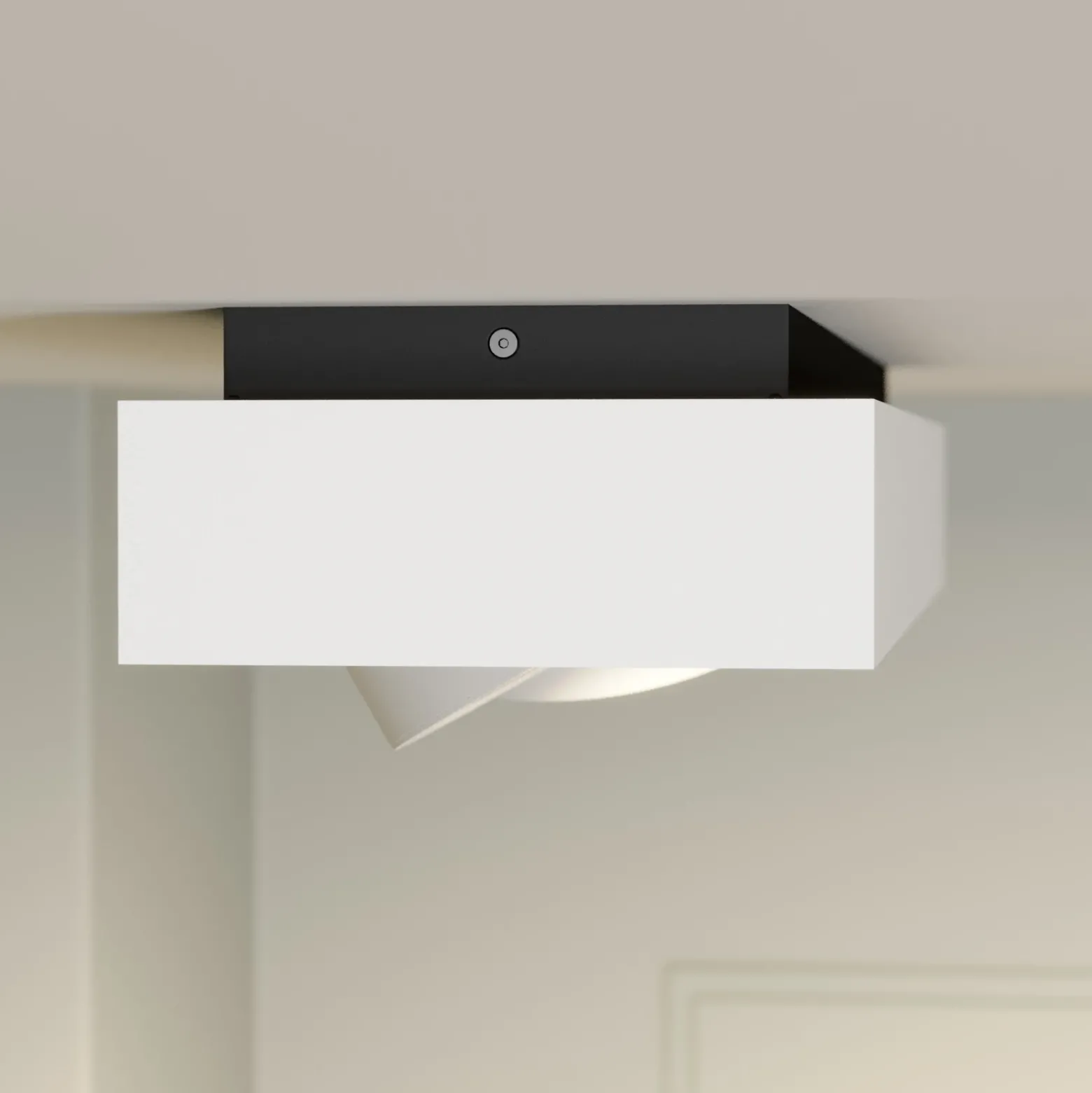 Arcchio downlight de techo Ronka, 65 cm, 4 luces, blanco, GU10