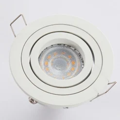 Arcchio downlight empotrable Sophia, blanco, redondo
