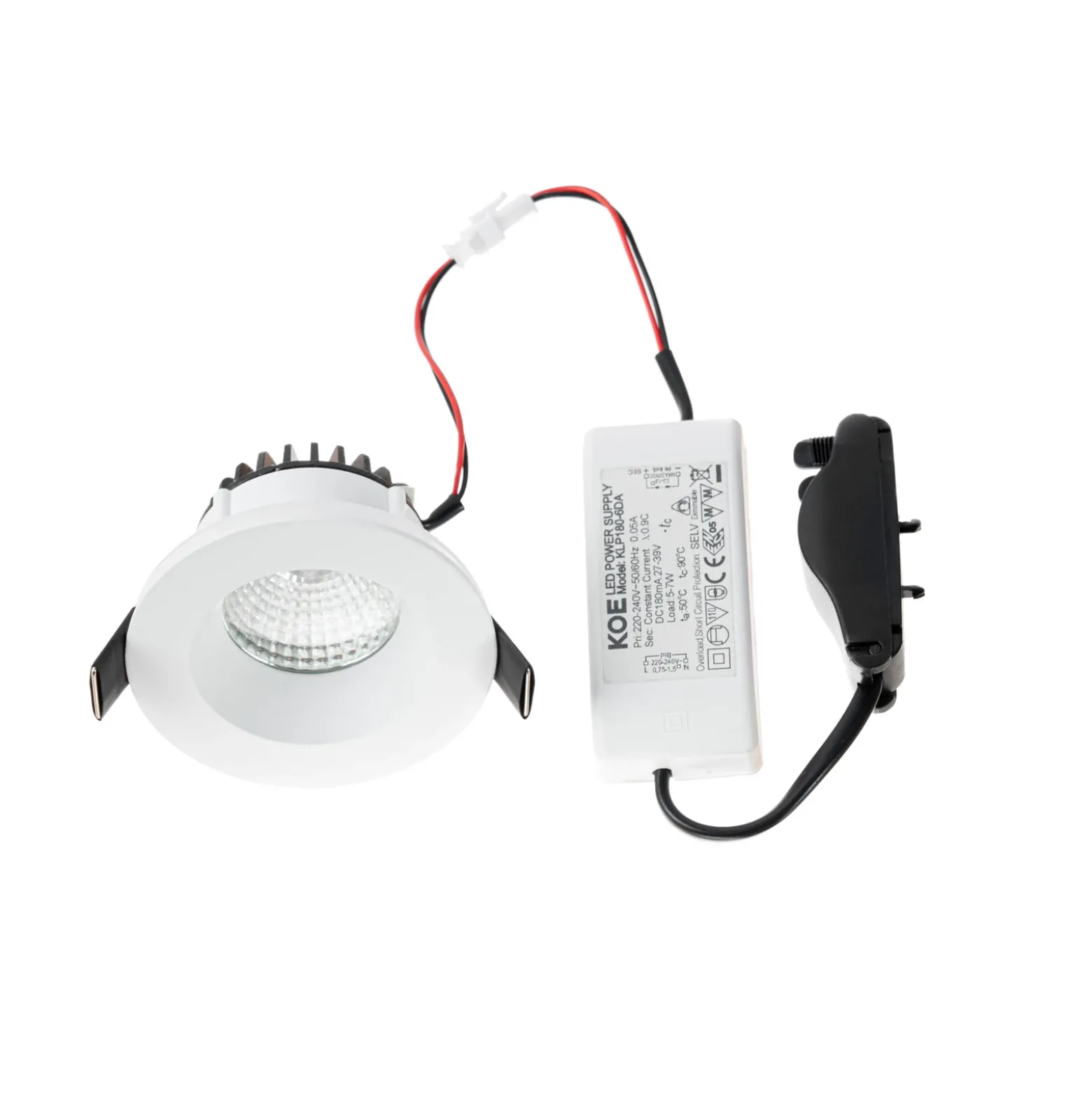 Arcchio downlight LED Aryx, blanco, 4.000K
