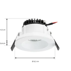 Arcchio downlight LED Aryx, blanco, 2.700K