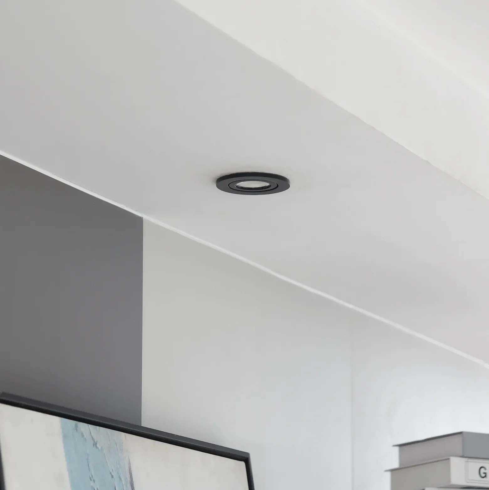 Arcchio downlight LED Eliar redondo negro CCT orientable