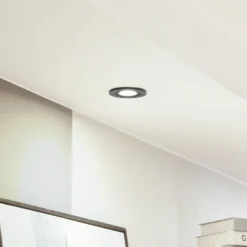 Arcchio downlight LED Eliar redondo negro CCT orientable