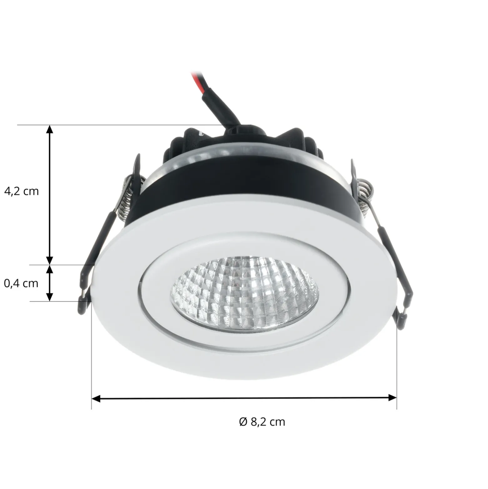 Arcchio downlight LED Jyra, blanco, 2.700K