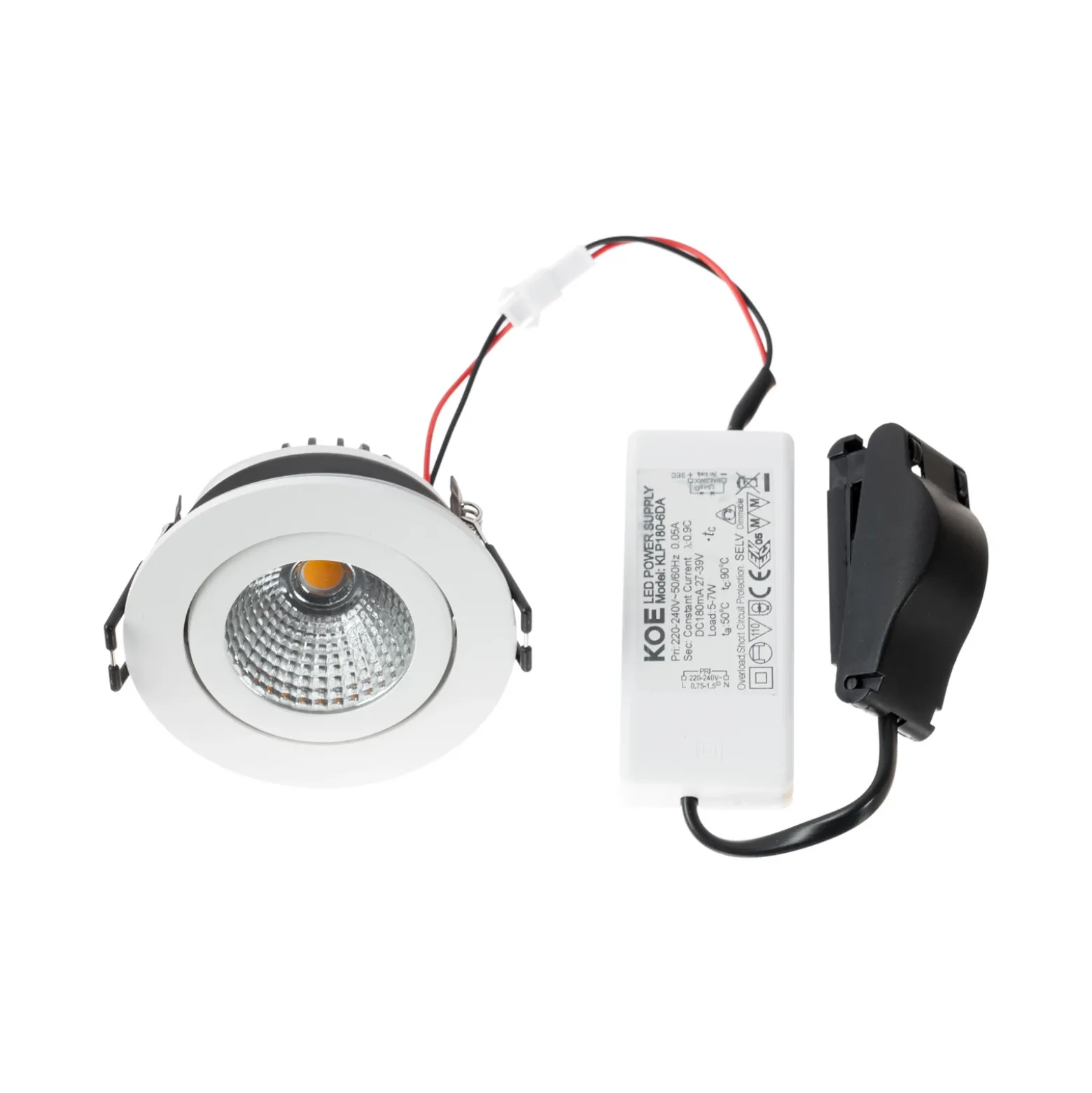 Arcchio downlight LED Jyra, blanco, 3.000K
