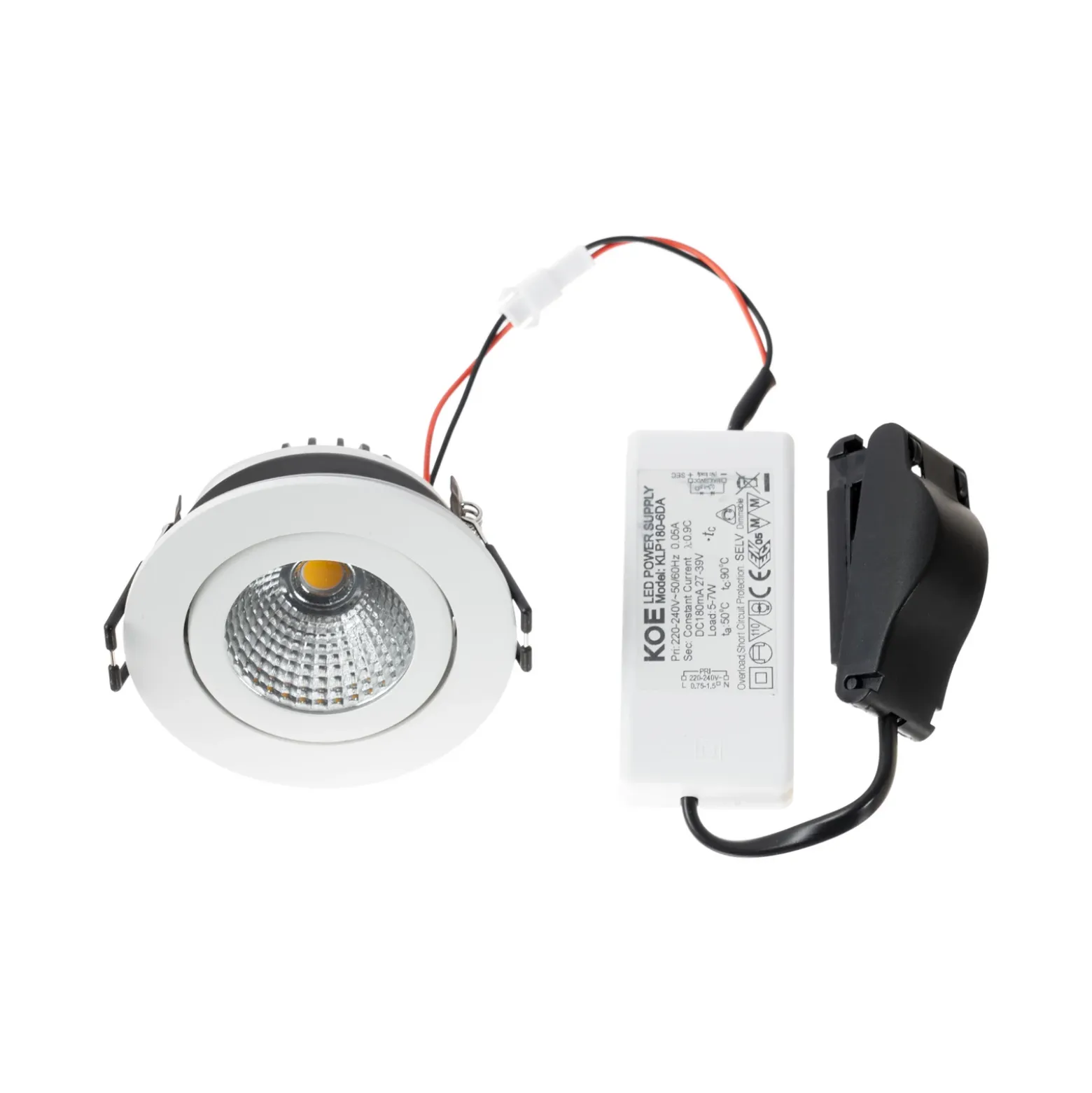 Arcchio downlight LED Jyra, blanco, 4.000K