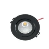 Arcchio downlight LED Jyra, negro, 4.000K