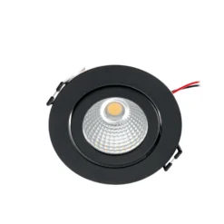 Arcchio downlight LED Jyra, negro, 4.000K