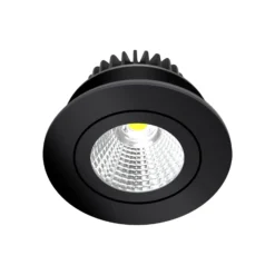 Arcchio downlight LED Jyra, negro, 2.700K
