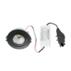 Arcchio downlight LED Jyra, negro, 3.000K